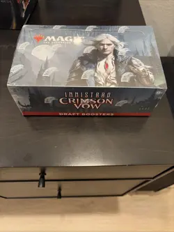 Magic: The Gathering Innistrad: Crimson Vow Draft Booste Box - 36 Packs 630509993475 - Image 1