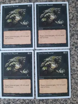 MTG 4 x Howl from Beyond - 5th edition - Image 1