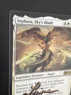 FOIL Sephara, Sky’s Blade MTG Core Set 2020 #036/280 Rare NM English SIGNED - Image 5
