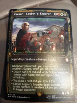 Caesar, Legion's Emperor (Showcase) Universes Beyond: Fallout Regular - Image 1