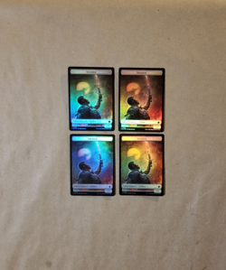 MTG Foundations 4 FOIL Rabbit / Soldier 1/1 Token (NM/MINT) - Image 2