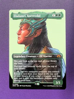 Eladamri, Korvecdal (Borderless) Modern Horizons 3 Regular - Image 1