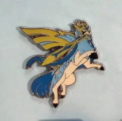 Pokemon TCG Official Pokemon Enamel Pin Lot of 4 Zacian Zamazenta Lucario - Image 2