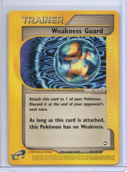 Pokemon Aquapolis Weakness Guard #141/147 Uncommon Vintage E-Reader - Image 1