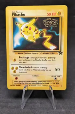 Pikachu (Movie Promo) #4 - Pokemon TCG - Crimped Top - Image 1