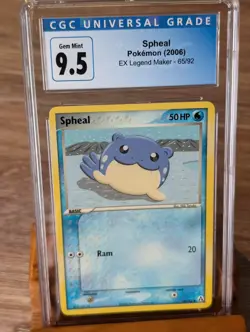 2006 Pokemon Ex Legend Maker Spheal #65 CGC Gem Mint 9.5/10 - Image 1