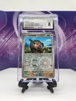 Lechonk (Pokemon Center Exclusive) 155/198 Promo Pokemon CGC 8 NM MINT - Image 1
