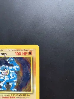 Pokemon TCG Machamp Holo Rare 1st Edition Base Set 8/102 - HP - Image 5