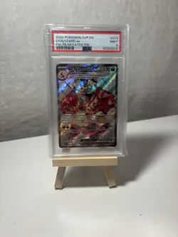 2024 Pokemon Charizard ex SVP #074 Paldean Fates Tin - PSA 9 MINT Graded - Image 1