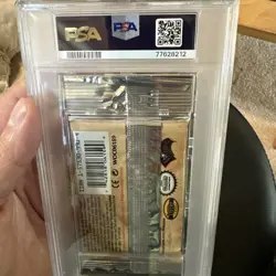 Pokemon Fossil Lapras Art Authentic Sealed Booster Pack PSA 8 UNWEIGHED - Image 4