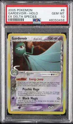 2005 POKEMON EX DELTA SPECIES #6 GARDEVOIR-HOLO PSA 10 - Image 1