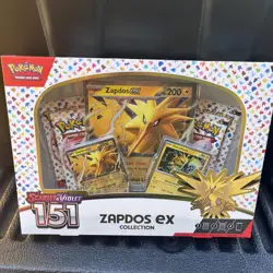 Pokemon Scarlet And Violet 151 Zapdos EX Collection Box - New Factory Sealed - Image 1