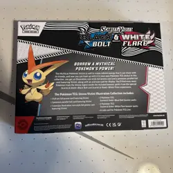 Pokemon TCG Black Bolt & White Flare Victini Illustration Collection Box - Image 2