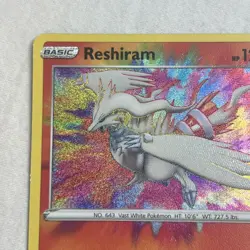 Pokemon TCG Reshiram 017/072 Shining Fates Amazing Rare Holofoil Near Mint - Image 2