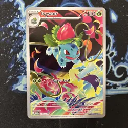 Ivysaur 134/132 Illustration Rare - Pokemon TCG Mega Evolution- Pack Fresh NM+/M - Image 2