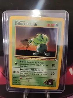 Erika's Oddish 78/132 Pokemon TCG Gym Heroes Unlimited LP - Image 3