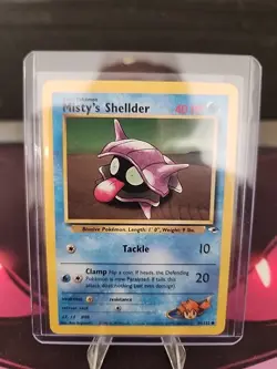 Misty's Shellder 89/132 Pokemon TCG Gym Heroes Unlimited LP - Image 3