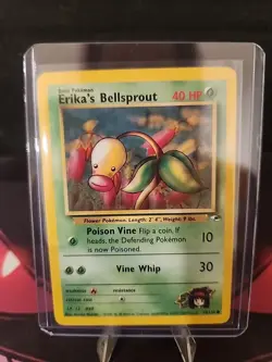 Erika's Bellsprout 75/132 Pokemon TCG Gym Heroes Unlimited LP - Image 3