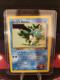 Misty's Horsea 87/132 Pokemon TCG Gym Challenge Unlimited LP - Image 3