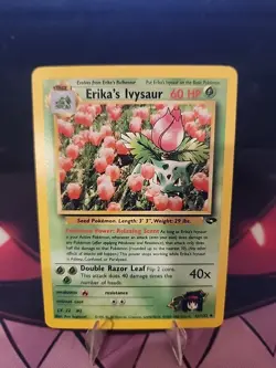 Erika's Ivysaur 41/132 Pokemon TCG Gym Challenge Unlimited LP - Image 1