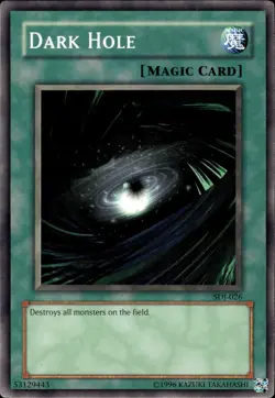 Dark Hole - SDJ-026 - LP - YuGiOh - Image 1