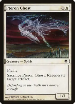 PTERON GHOST - Darksteel - MTG Magic the Gathering Card - Common - Image 1