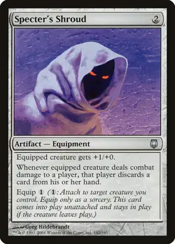 SPECTER'S SHROUD - Darksteel - MTG Magic the Gathering Card - Uncommon - Image 1