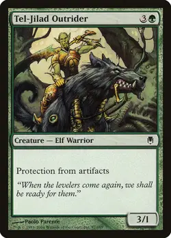 TEL-JILAD OUTRIDER - Darksteel - MTG Magic the Gathering Card - Common - Image 1