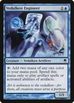 VEDALKEN ENGINEER - Darksteel - MTG Magic the Gathering Card - Common - Image 1
