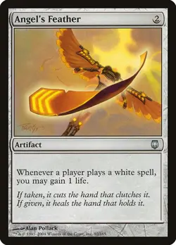 ANGEL'S FEATHER - Darksteel - MTG Magic the Gathering Card - Uncommon - Image 1