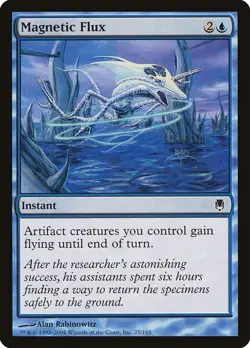 MAGNETIC FLUX - Darksteel - MTG Magic the Gathering Card - Common - Image 1