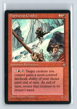 BARBARIAN GUIDES - MTG Magic the Gathering Card - Ice Age - Common - Image 1