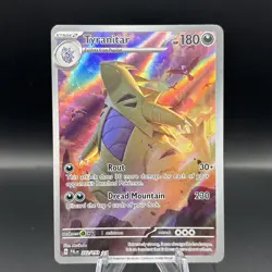 Pokemon TCG Tyranitar Card Scarlet & Violet Paldea Evolved 222/193 - Image 1