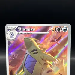 Pokemon TCG Tyranitar Card Scarlet & Violet Paldea Evolved 222/193 - Image 2