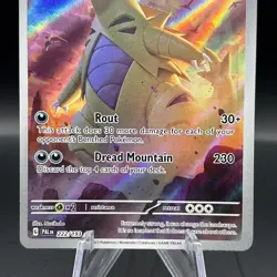 Pokemon TCG Tyranitar Card Scarlet & Violet Paldea Evolved 222/193 - Image 3