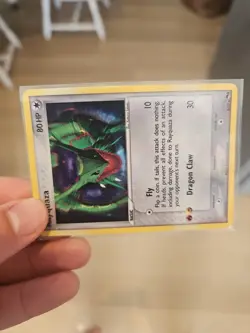 Rayquaza 3/17 Series 1 Pokemon Organized Play Holo Rare Promo Card HP - Image 4