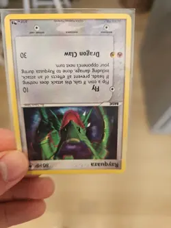Rayquaza 3/17 Series 1 Pokemon Organized Play Holo Rare Promo Card HP - Image 5