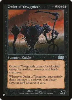 Order of Yawgmoth (USG) - Light Play MTG The List - Image 1