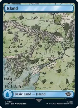 Island (0274) - Light Play MTG - Image 1