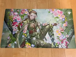 MTG Nissa, Resurgent Animist Playmat & Sleeve set New Sealed Japan WotC official - Image 1