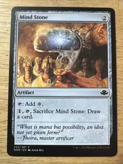 Mind Stone Dominaria Remastered MTG MAGIC - Image 1