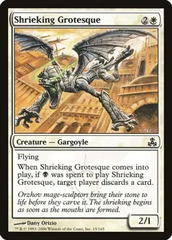 Shrieking Grotesque 2x FOIL GPT MTG Guildpact Common MINT white - Image 1