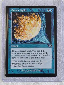MTG Aether Spike FOIL - Modern Horizons 3 (MH3) #50 Magic Card NM - Image 4