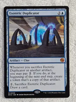 MTG Esoteric Duplicator - Outlaws of Thunder Junction (BIG) #5 Card Mythic NM - Image 2