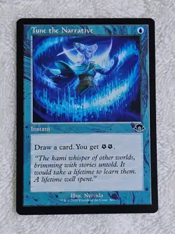 MTG Tune the Narrative (Retro Frame) - Modern Horizons 3 (MH3) #403 Card NM - Image 1