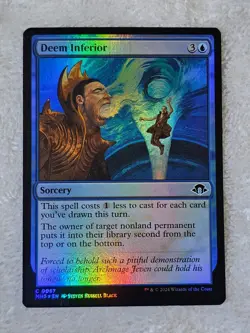 MTG Deem Inferior FOIL - Modern Horizons 3 (MH3) #57 Magic Card NM - Image 2