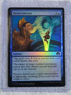 MTG Deem Inferior FOIL - Modern Horizons 3 (MH3) #57 Magic Card NM - Image 4