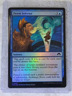 MTG Deem Inferior FOIL - Modern Horizons 3 (MH3) #57 Magic Card NM - Image 5