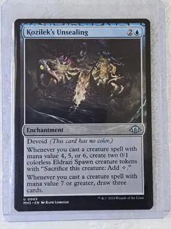 MTG Kozilek's Unsealing - Modern Horizons 3 (MH3) #65 Magic Card U NM - Image 5