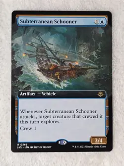 MTG Subterranean Schooner (Extended Art) #365 The Lost Caverns of Ixalan Rare NM - Image 2